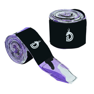 Vendas de Boxeo Ajustables de Diferentes Colores con Cierre de Gancho y Bucle Seguro, Soporte para Muñeca, Transpirables, para Gimnasio - Product Image 1