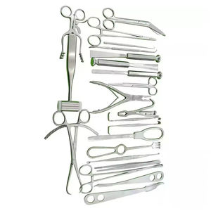 Juego de 25 Instrumentos Básicos de Cirugía Ortopédica de Azicon, Pinzas de Sujeción Ósea de Acero Inoxidable, Martillos, Cinceles, Elevadores - Product Image 6