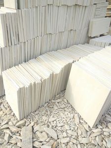 Elegantes baldosas de arenisca color menta para exteriores con superficie natural para proyectos de patio al precio más bajo - Product Image 1