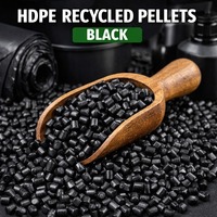 Granulés noirs de polyéthylène haute densité (HDPE) – Résine d'exportation premium pour applications industrielles – Approvisionnement fiable et économique