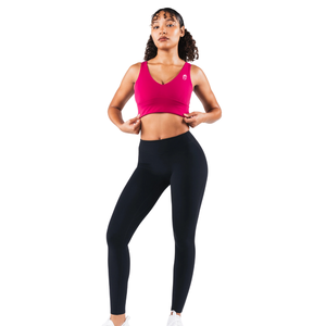 Soutien-gorge de sport sans coutures pour femme, décolleté en V profond, bonnets C D, maintien élevé, pour yoga, gym, entraînement, extensible, sculptant, fitness, vêtements de sport - Product Image 3