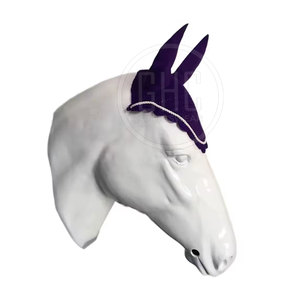 Lightweight Mesh Horse Ear <b>Bonnet</b> For Riding Daily Outdoor Use Stylish Riding Horse Ear <b>Bonnet</b> - Product Image 4