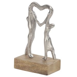 Handmade Christmas Reindeer Sculpture Table Decorative Wooden Base Fancy Design Decorative Sculpture for Wedding & Home Decor - Product Image 1