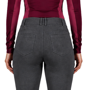 Pantalon d'équitation Drak Gary pour femme, taille haute, extensible, avec passants de ceinture, pour la compétition et l'entraînement, vêtements de sport - Product Image 6