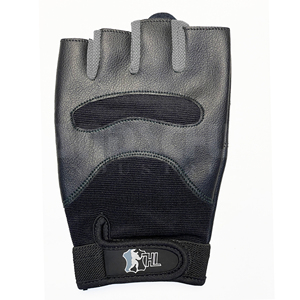 Gants de musculation professionnels gris et noirs avec rembourrage amélioré de la paume |   Poignée antidérapante de qualité supérieure pour un équipement de musculation ultime - Product Image 5