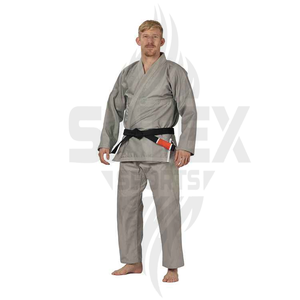 Tenues d'arts martiaux OEM Sambo, logo personnalisé sur le devant, haute qualité, 100% coton, respirant, séchage rapide, unisexe, adulte - Product Image 3