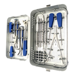 Ensemble d'instruments orthopédiques de haute qualité pour la chirurgie de la colonne vertébrale et des traumatismes, en acier inoxydable allemand, fournisseur en gros - Product Image 3