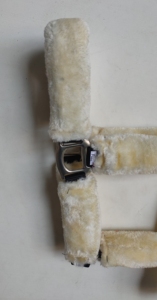Cabestro de nailon personalizado para caballo con cubierta de piel de visón, cabestro de polipropileno de cobertura completa, precio al por mayor - Product Image 3