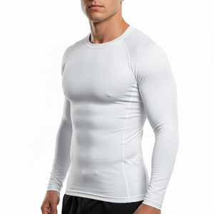 Camiseta de rendimiento de manga larga OEM personalizada |   Camiseta Deportiva de Compresión con Protección UV UPF50 |   Entrenamiento de Running y Fitness - Product Image 2