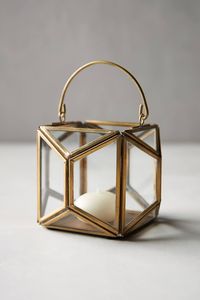 Porte-bougie en métal et verre noir personnalisé pour l'intérieur et l'extérieur, décoration de la maison et des événements, porte-bougie en verre pour table - Product Image 6