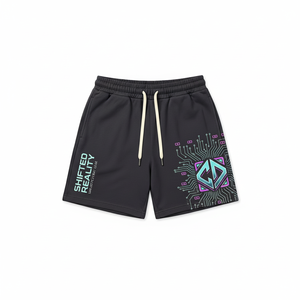 Vente en gros de ensembles courts pour hommes en couleur unie, 2 pièces, ensemble t-shirt et short d'été pour hommes, impression DTG personnalisée, t-shirt et short unisexe - Product Image 5