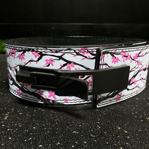 Ceinture de musculation pour adulte de haute qualité, style Anime, en cuir de vachette, antidérapante, respirante et légère, service OEM - Product Image 5