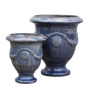 Vente directe d'usine de poteries vietnamiennes, pot en céramique pour la décoration intérieure avec logo personnalisé - Product Image 1