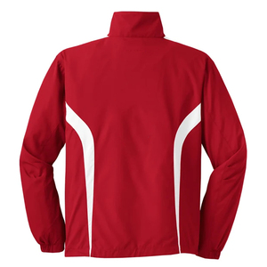 Conjunto Deportivo para Hombre en Azul con Bloques de Color, Chaqueta Deportiva de Manga Larga con Cierre Completo y Cuello Alto, y Pantalones - Product Image 5