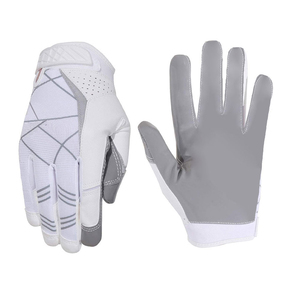 American Football Gloves Private Label OEM Manufacturer Custom Logo Sticky Grip Receiver Gloves Bulk Wholesale Supply - Product Image 1