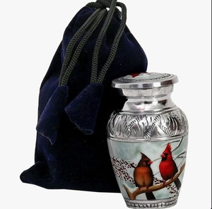 Premium Handmade Beaded <b>Keepsake</b> Urn <b>Memorial</b> Ashes <b>Box</b> for Table Decor at Best Price - Product Image 5