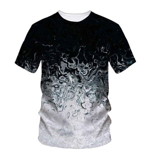 เสื้อยืดลำลองผู้ชายคุณภาพสูง ผลิตอย่างมืออาชีพ ดีไซน์ใหม่ ระบายอากาศได้ดี พิมพ์ลายแบบซับลิเมชั่น พิมพ์ลายดิจิทัล - Product Image 1