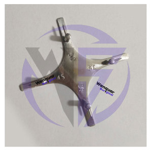 Jauge de positionnement d'orthodontie dentaire de haute qualité, outil précis pour l'implantation des brackets, en acier inoxydable de qualité allemande - Product Image 4