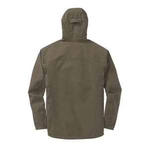 Veste de chasse d'hiver, tissu en toile 100% coton, poids lourd, logo personnalisé, respirante, coupe-vent, chaude, fermeture éclair, vêtements de chasse d'extérieur - Product Image 2