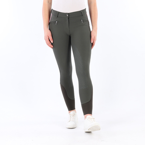 High Quality 4-way Stretch Horse Riding Breeches <b>Leggings</b> Tights <b>Equestrian</b> Wear Pants on Technical Fabric with Soft Feel - Product Image 4
