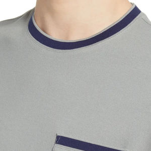 T-shirts décontractés pour hommes de haute qualité en gros, couleur unie, manches courtes, impression personnalisée, t-shirt doux pour hommes - Product Image 4