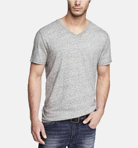 เสื้อยืดคอกว้างทรงปกติสำหรับผู้ชาย คุณภาพสูง สวมใส่สบายๆ สไตล์สตรีทแวร์ แขนสั้น ผ้าฝ้าย 100% เป็นมิตรต่อสิ่งแวดล้อม ไม่เป็นขุย - Product Image 4