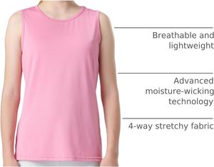 Custom Design Ladies Tank <b>Top</b> Soft Stretch Fitness Apparel Running Exercise Training <b>Top</b> - Product Image 2