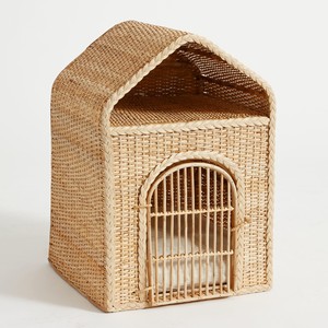 Rattan Pet Basket Dogs and Cats <b>Bed</b> <b>House</b> - Product Image 3