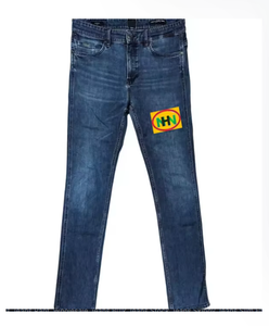 Nuevos Jeans de Mezclilla para Hombre, Elegantes y Ecológicos, de Secado Rápido, con Cierre de Botones y Cremallera, Precio Bajo al por Mayor, Calidad Premium, con Bolsillos - Product Image 1