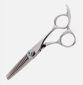 Ciseaux de coiffure professionnels en acier inoxydable légers, noirs et rouges, à pointe affûtée, pour salon de beauté, coupe et effilage des cheveux - Product Image 2