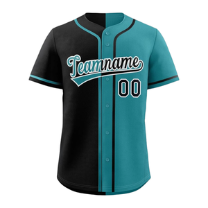 Maillot de baseball style américain à manches courtes, grande taille, fabricant de vêtements d'équipe personnalisés, vêtements de sport de haute qualité, vente en gros - Product Image 5