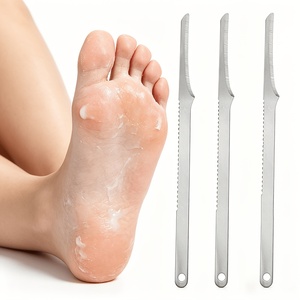 Professional Pedicure Tools <b>Set</b> Manicure Knife Kit Stainless Steel Toe Pedicure Knife <b>Nail</b> Clipper Feet Scraper Dead Skin Remove - Product Image 5