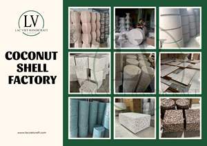 Muebles para el Hogar de Estilo Moderno y Vintage, Mesa de Centro Rectangular Hecha a Mano con Cáscara de Coco, MOQ Bajo, Venta al por Mayor desde Vietnam - Product Image 5