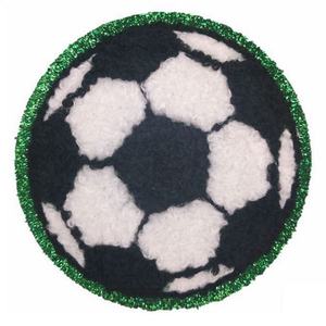 Parches Bordados Termoadhesivos de Lentejuelas de Lona con Diseño de Béisbol de Dibujos Animados, Hechos a Mano y Personalizados para Ropa - Product Image 3