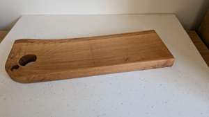 Restaurant Wooden Chopping Board Wooden Chopping Board Natural Color Rectangle Shape With Handle for Kitchenware Tabletop - Product Image 5