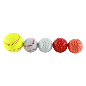Balles de baseball alvéolées en PU de 9 et 12 pouces, de qualité supérieure, avec logo personnalisé, pour machine à lancer et entraînement - Product Image 6
