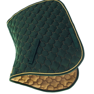 2026 Best Quality Eco-friendly Material Competition Dressage Riding Horse Saddle <b>Pads</b> Soft Cotton Satin Numnah Blanket <b>Foam</b> - Product Image 3