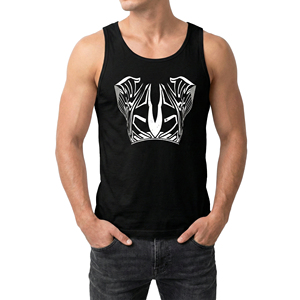 Camiseta sin Mangas con Estampado Gráfico Sublimado Personalizable para Hombre, Estilo Casual Urbano, Precio al por Mayor - Product Image 3