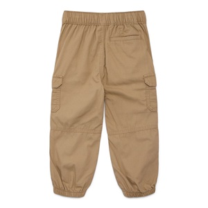 Pantalon cargo unisexe pour bébé et tout-petit, à carreaux, délavé, avec poches latérales, coupe ample, taille élastique, best-seller - Product Image 3
