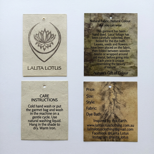 Étiquettes textiles pour vêtements, pour l'image de marque, l'étiquetage de détail et l'emballage de mode. Vente en gros, fournisseur OEM d'Inde. - Product Image 1