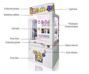 Jeu d'arcade de rédemption de prix personnalisé, haute qualité, Key Master 9 serrures, à monnayeur, en acrylique, métal et plastique, 110 220V, prise UE - Product Image 1