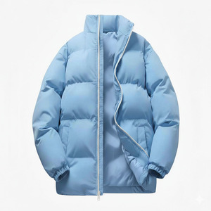 Customized design Men Puffer <b>Coat</b> Windproof Winter Plus Size <b>Reversible</b> Puffer Jacket Breathable Plus Size Men Jacket - Product Image 1