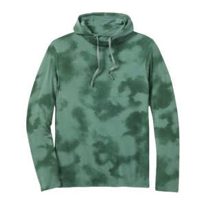 Sweat à capuche épais vintage délavé pour homme, coupe ample, en molleton français 100% coton, taille XS, imprimé hiver, vente en gros OEM - Product Image 1