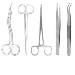 Kit de Disección Quirúrgica Menor Premium para Estudiantes, de Acero Inoxidable, para Anatomía, Biología y Laboratorio Médico, con Bisturí, Tijeras y Pinzas - Product Image 6