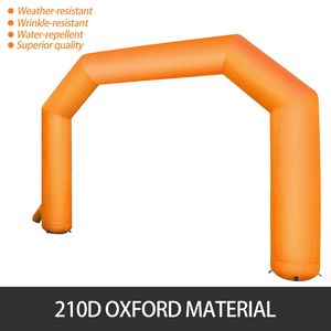 Arco Gonfiabile Arancione da 5,9 m per Pubblicità Esterna con Pompa Elettrica ad Aria - Product Image 2