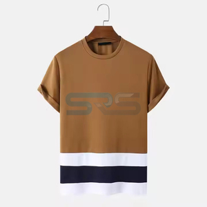 T-shirt personnalisé en coton 100% pour homme, coupe ample, sport, décontracté, respirant, séchage rapide, impression par sublimation, vente en gros - Product Image 1