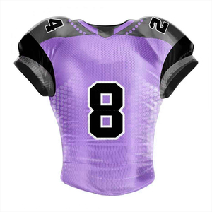Custom Sublimation American Football Jersey Uniform Set with Helmet Pad Cover OEM Wholesale Team Sportswear - Product Image 4