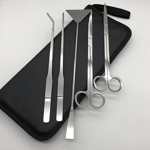 Pinzas y Tijeras para Acuario, Kit de Herramientas Premium para Acuarios, Juego de Pinzas y Espátula para Acuarios, Cuidado de Plantas Acuáticas - Product Image 4