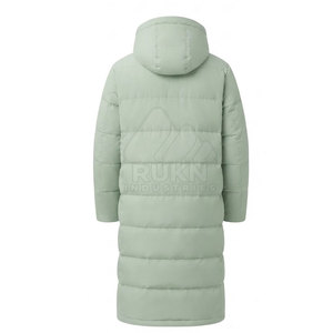 Trendy <b>Men</b> <b>Long</b> Bench <b>Coat</b> Hooded Waterproof Winter Full Zipper Warm Padded Outdoor Casual Clothing Wholesale - Product Image 6