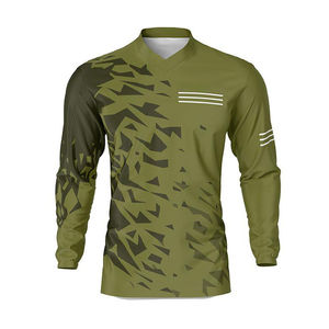 เสื้อเจอร์ซีย์มอเตอร์ครอสผู้ชายไซส์ใหญ่ ระบายอากาศได้ดี สวมใส่สบาย ดีไซน์ล่าสุด ลายพราง/สีพื้น - Product Image 6